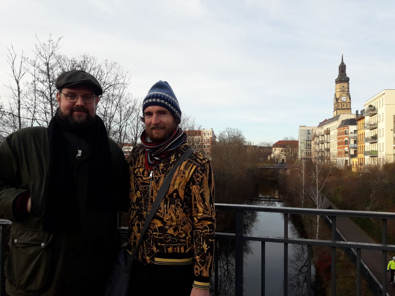 Die beiden Autoren Martin Badenhoop und Martin Stegner.